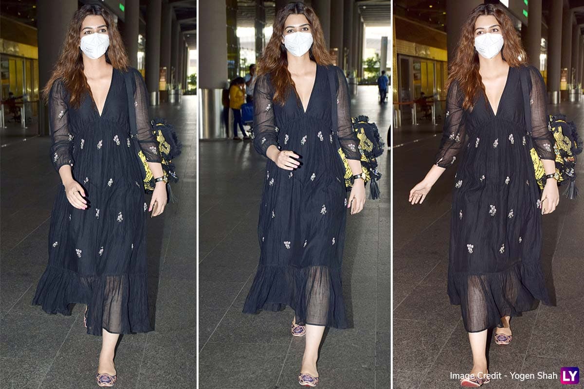 Airport Style - Kriti Sanon