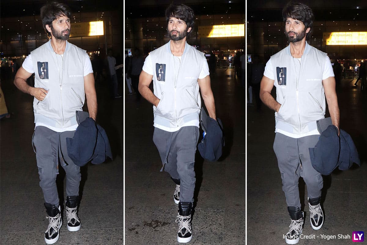 Airport Style - Shahid Kapoor
