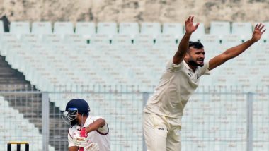 Ranji Final: Bengal End Day 1 on High Against Saurashtra