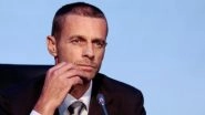 UEFA President Aleksander Ceferin Sets Deadline for Champions League Conclusion Amid Coronavirus Pandemic