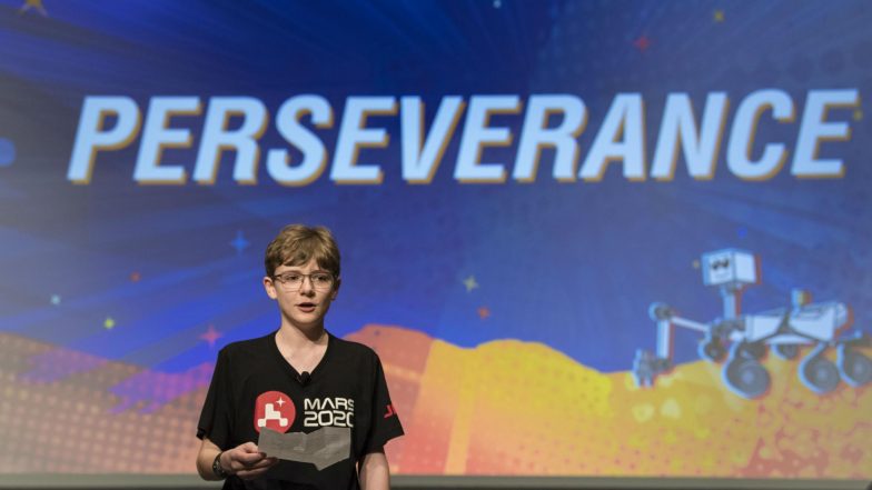 NASA's Mars 2020 Rover Named 'Perseverance' by Alexander Mather, Seventh-Grader From Virginia