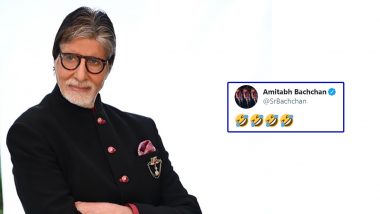 Amitabh Bachchan's Four-Smileys Tweet Leaves Fans Bemused; Twitterati Makes Funny Jokes and Memes Out Of It!