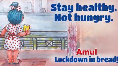 Amul Ad Urges Citizens to 'Stay Healthy, Not Hungry' During Coronavirus Lockdown