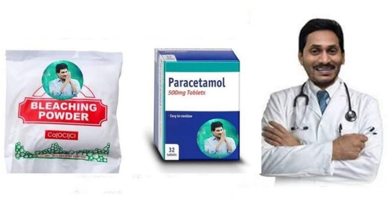 ‘Coronavirus Can Be Treated With Paracetamol, Bleaching Powder Will Kill COVID-19,’ Says Andhra Pradesh CM Jaganmohan Reddy, Netizens Make Memes and Jokes on Viral Video