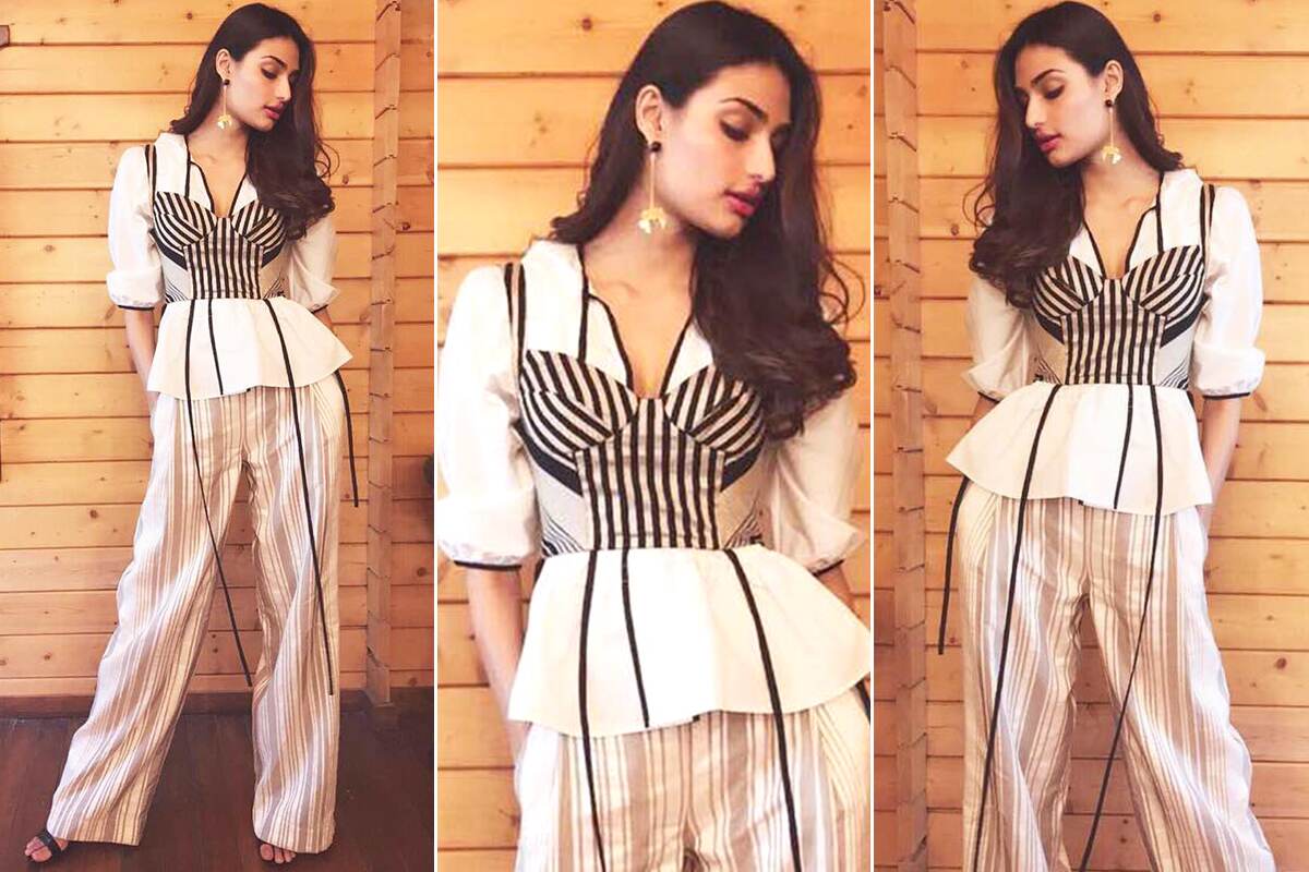 Athiya Shetty Striped Style Moments (9)