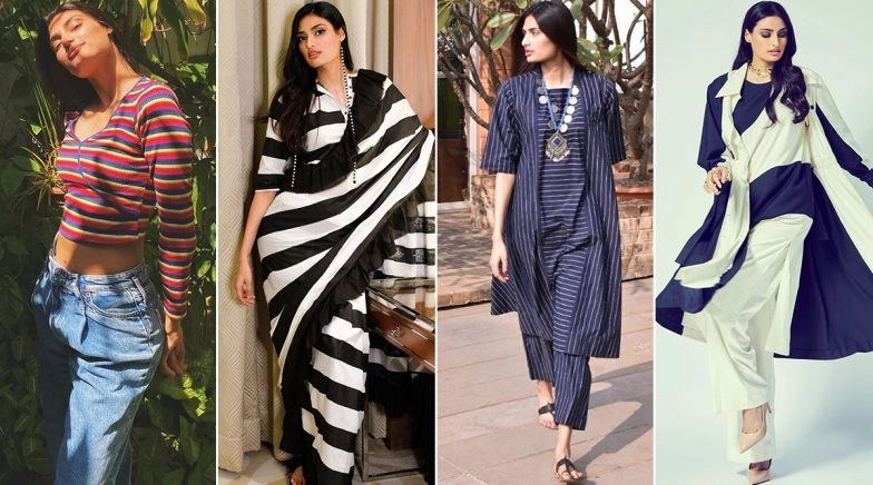 Athiya Shetty Posts a Selfie Wearing a Striped Tee! Here’s Why Her Obsession With the Lined Print Is Fabulously Chic!