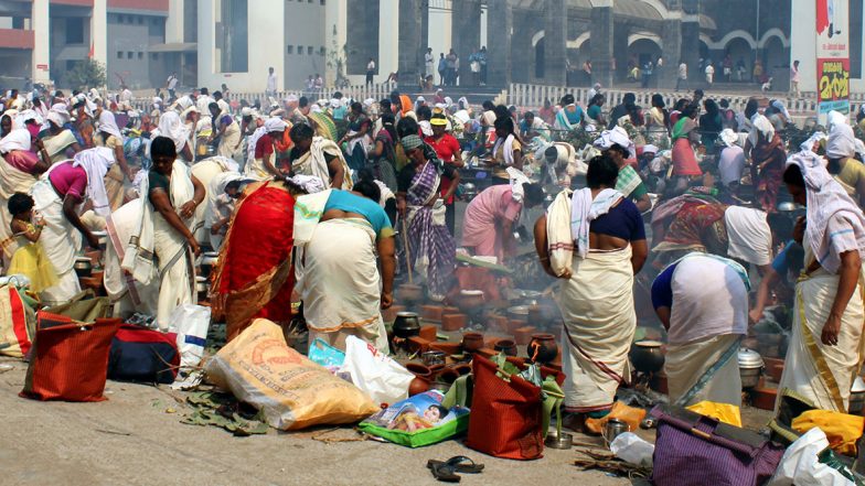 Attukal Pongala Festival to Be Held in Kerala Amid Looming Coronavirus Threat, Millions of Women to Gather in Thiruvananthapuram