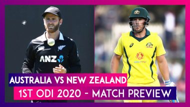 AUS vs NZ, 1st ODI 2020 Preview: Australia, New Zealand Eye Strong Start