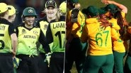 Live Cricket Streaming of Australia Women vs South Africa Women ICC Women&rsquo;s T20 World Cup 2020 Semi-Final Match on Hotstar and Star Sports: Watch Free Live Telecast of AUS W vs SA W on TV and Online