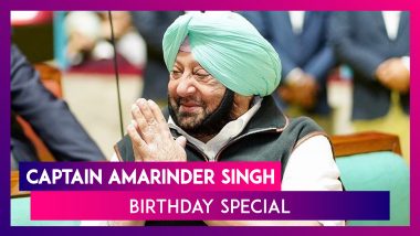 Captain Amarinder Singh Birthday Special: A Look At His Political Career As He Turns A Year Older