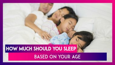 World Sleep Day 2020: How Many Hours Of Shut Eye Do You Need Each Day Depending On Your Age