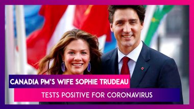 Justin Trudeau, Canadian PM’s Wife Sophie Gregoire Trudeau Tests Positive For Coronavirus