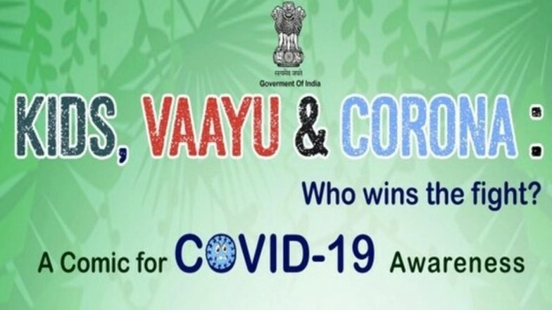 Coronavirus Outbreak in India: Health Ministry Releases ‘Kids, Vaayu and Corona: Who Wins the Fight’ Comic for COVID-19 Awareness Among Kids