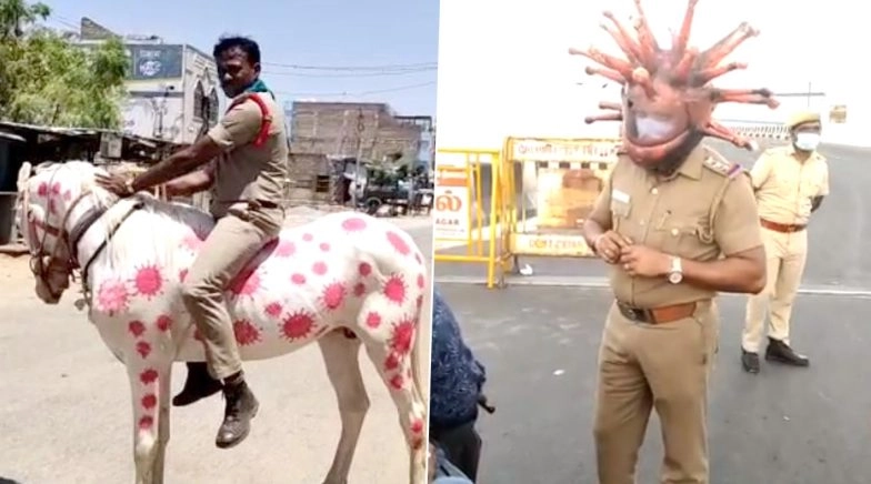 Indian Cops Go Creative to Raise Awareness About COVID-19 