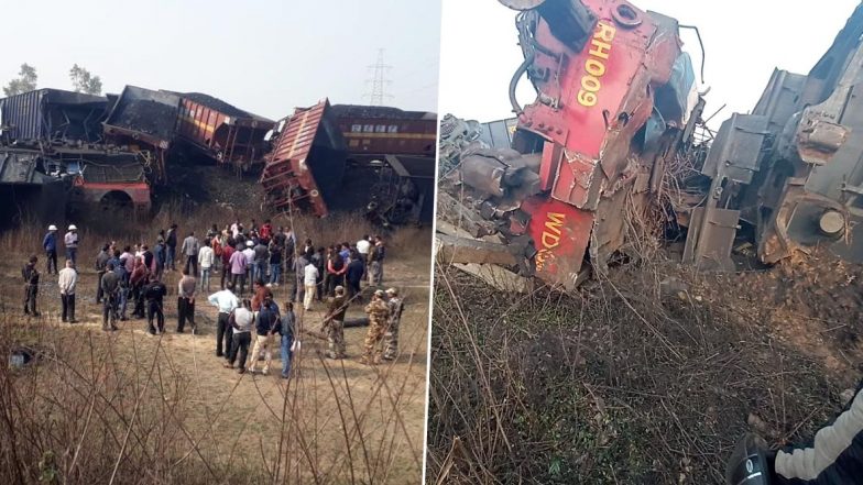Madhya Pradesh Train Accident: Two Cargo Trains Collide in Singrauli, Three Dead