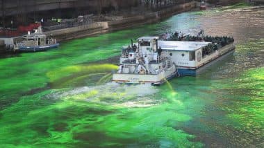 St Patrick's Day 2020: Why Chicago River is Dyed Green? Here's Why The Colour is Significant to Feast of St Patrick