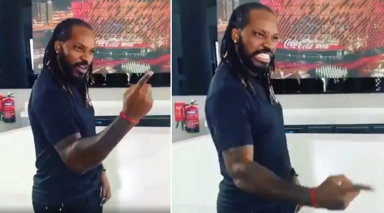 Yuvraj Singh Trolls Chris Gayle After West Indian Fumbles While Trying to Speak Hindi (Watch Video)