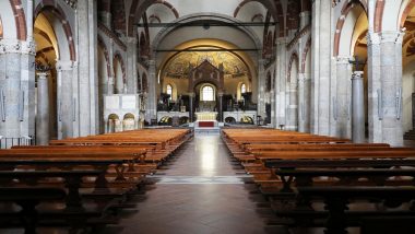 Italy and the Vatican Open Churches as Coronavirus Rules Dictate How to Eat, Pray