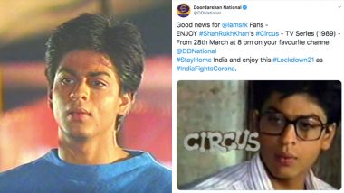 DD National Announces Shah Rukh Khan's Circus Re-Telecast With A Wrong Still From Another Show (View Tweet)