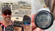 Couple Run Dubai Balcony Marathon to Beat Coronavirus Blues