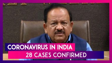 Coronavirus: 28 Confirmed Cases In India, Says Union Health Minister Harsh Vardhan