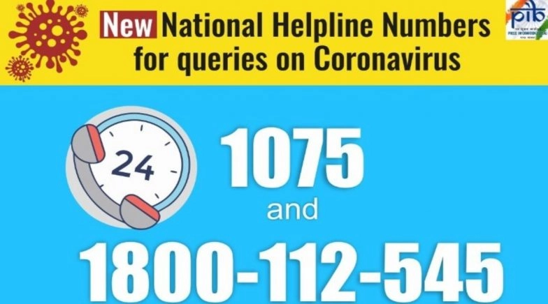 Coronavirus Helpline Numbers For India Released by Modi Government