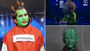 Coronavirus Human Representation: From Egypt, India, Pakistan to Russia, People Dress as Deadly COVID-19 Bug is Funny, Serious and Agonising (Pics & Videos)