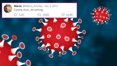 Coronavirus Prediction Tweet From 7 Years Ago is Going Viral as Pandemic Grips The World