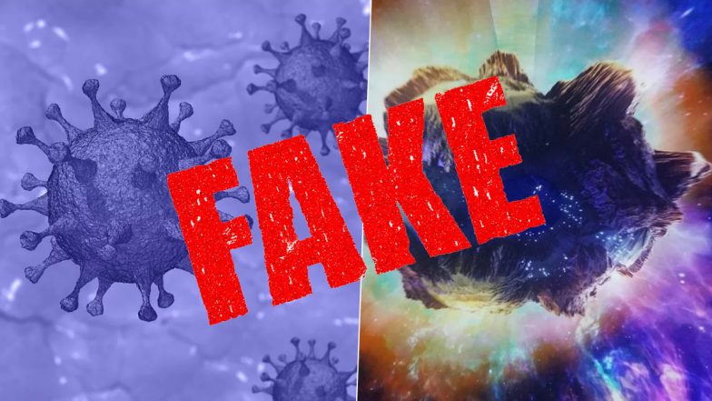Fact Check: Is COVID-19 a 'Scapegoat Virus' to Distract Everyone From Asteroid Crash Causing a Doomsday? Know Truth Behind This Conspiracy Theory
