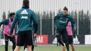 Cristiano Ronaldo Returns to Training, Portuguese Forward Will be Available for Juventus vs Inter Milan Clash (See Pics)