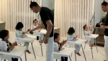 Cristiano Ronaldo Urges Fans to Stay Home Amid Coronavirus Outbreak, Shares Video of His Kids Washing Hands