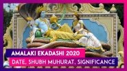 Amalaki Ekadashi 2020: Date, Shubh Muhurat & Significance Of The Day Dedicated To Lord Vishnu
