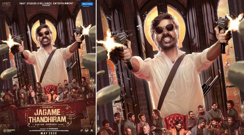 Dhanush Goes All Guns Blazing In Jagame Thandhiram's New Poster