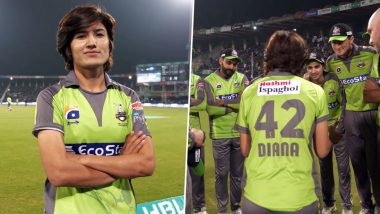 Diana Baig, Pakistan Women’s Cricketer, Gives Pep Talk to Lahore Qalandars Ahead of PSL 2020 Encounter With Karachi Kings