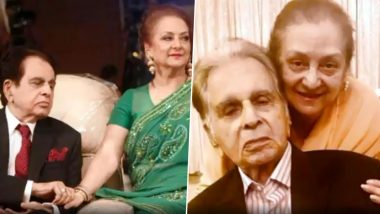 Dilip Kumar Health Update: Veteran Actor Is Better and Recovering From Back Ache, Wife Saira Banu Confirms (Watch Video)