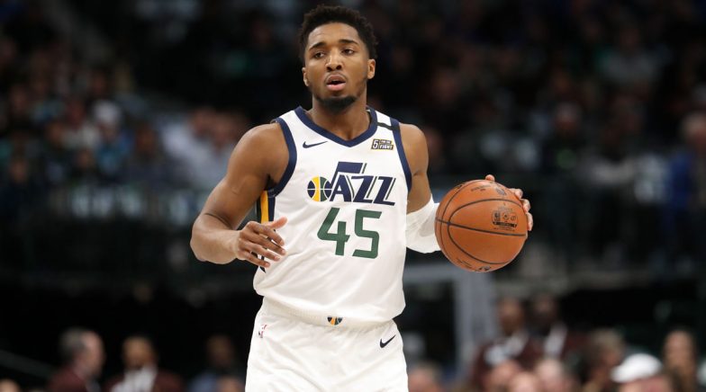Donovan Mitchell 2nd NBA Player to Contract Coronavirus After Utah Jazz Teammate Rudy Gobert
