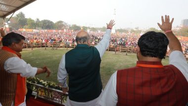 ‘Goli Maaro…’ Slogans Heard at Amit Shah’s Rally in Kolkata, 3 BJP Workers Arrested