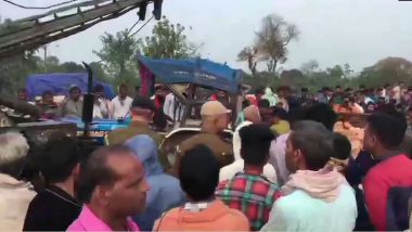 Bihar Road Accident: 11 Dead After Scorpio Car Rams Into Tractor on NH-28 in Muzaffarpur