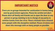 Coronavirus Outbreak: Beware of Fake Health Workers With Intent of Cheating, Noida Police Warn Residents