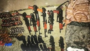 Jammu and Kashmir: AK-47, Chinese Pistols, Grenades Recovered During Search Operation in Baramulla