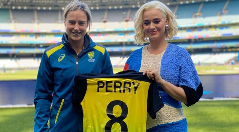 Australian All-Rounder Ellyse Perry Meets Pop-Star Katy Perry, Gifts ...