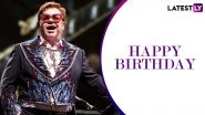Elton John Birthday: From Sacrifice to Can You Feel the Love Tonight &ndash; 5 Best Tunes of This Legendary Singer-Composer (Watch Videos)