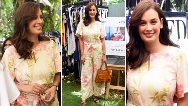 Evelyn Sharma Slips Into a Floral Jumpsuit By AND Making It a Perfect Style Steal