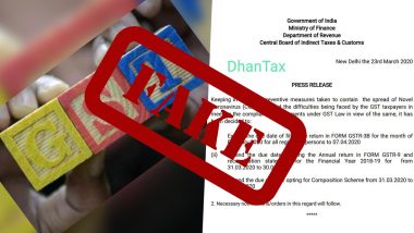 Fact Check: Viral Posts Claiming GST Return Filing Date Extended Are False, CBIC Debunks Fake News