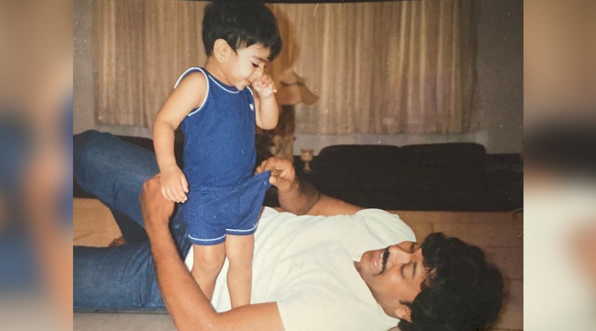 Chiranjeevi Shares a Childhood Pic of Ram Charan on His Birthday; Megastar Is Overjoyed That His Son Was Born on World Theatre Day Chiranjeevi Shares a Childhood Pic of Ram Charan on His Birthday; Megastar Is Overjoyed That His Son Was Born on World Theatre Day