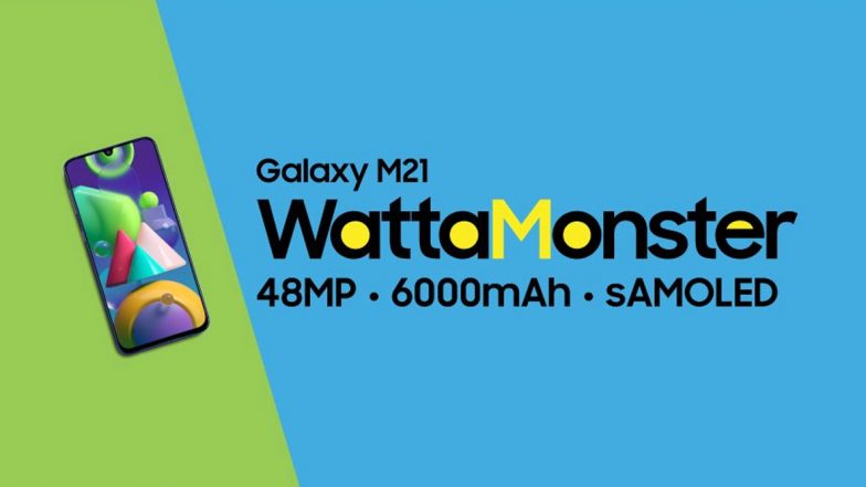 Samsung Galaxy M21 Smartphone With 48MP Triple Rear Camera Launched in India; Prices, Features & Specifications