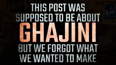 Aamir Khan To Return With Ghajini 2? Makers Share a Cryptic Post Hinting So! (View Pic)