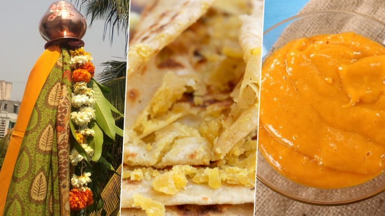 Gudi Padwa 2020 Recipes: From Puran Poli to Aam Ras Puri, 5 Traditional Maharashtrian Delicacies to Try On This Festive Occasion
