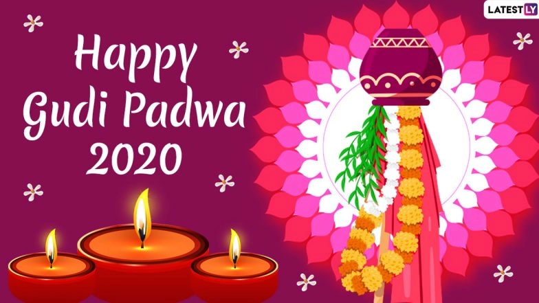 Gudi Padwa Images & HD Wallpapers for Free Download Online: Wish Happy Marathi New Year 2020 With WhatsApp Stickers and GIF Greetings