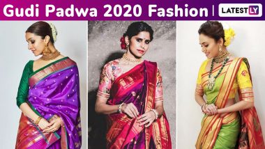 Gudi Padwa 2020 Fashion: Shraddha Kapoor, Amruta Khanvilkar and Sai Tamhankar Have Us Swooning, Staring and Bookmarking Their Festive Saree Styles